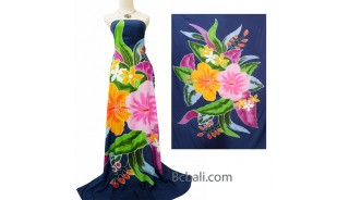 new design rayon sarongs hand painting made in bali